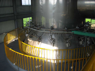 White carbon black material spray drying project
