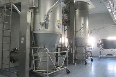 Solid Dosage Granulating And Drying Line